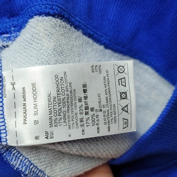 Adidas Small Originals Big Trefoil sweatshirt hoodie - Picture 9 of 12